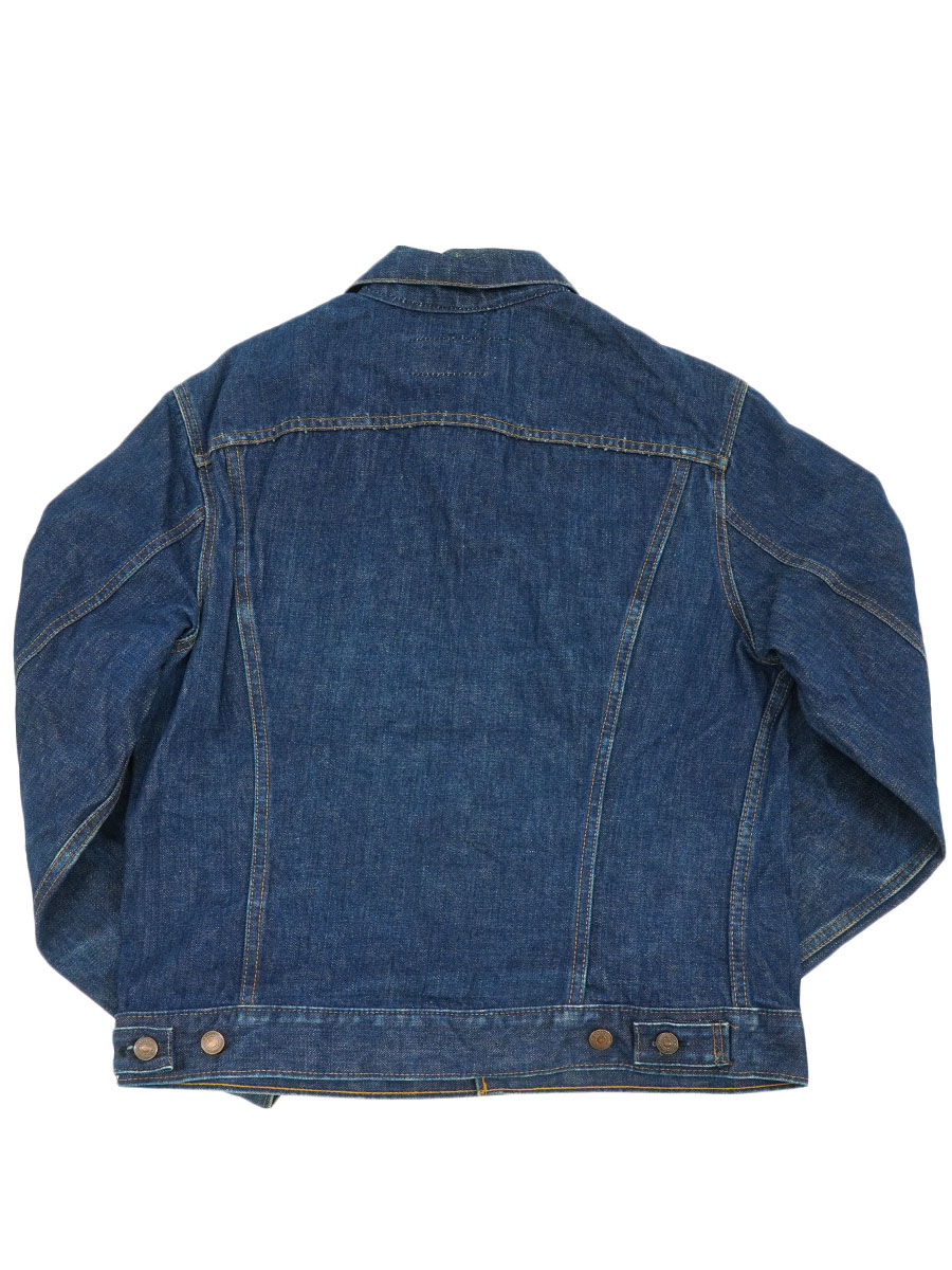 70's Levi's 70505 スモールe デニムジャケット インディゴ 濃紺 表記