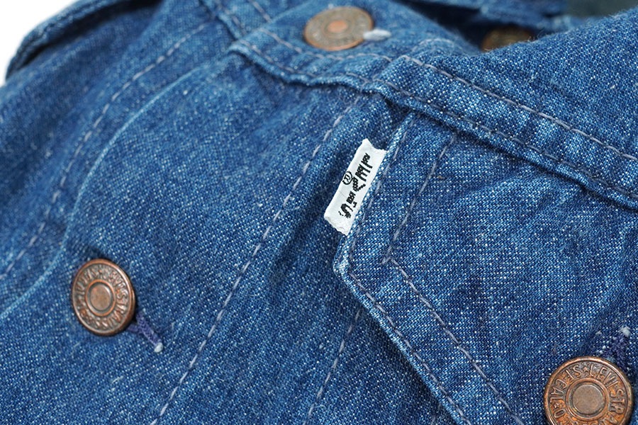 60'S LEVI'S SLIM FIT JACKETS BIG E DENIM JACKET (APPROX.36) | NEW