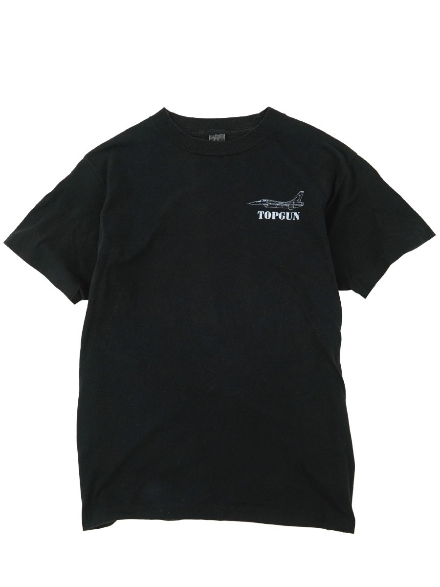 80'S～ ''UNITED STATES NAVY FIGHTER WEAPONS SCHOOL'' T SHIRT (SIZE. X LARGE) MADE IN USA