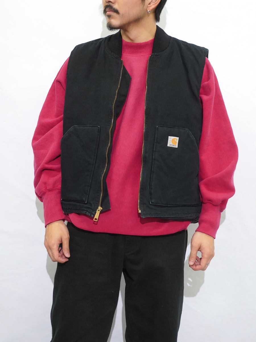 カーハート ダックベスト BLK 表記(L-REG) NICARAGUA製 | NEW ITEM