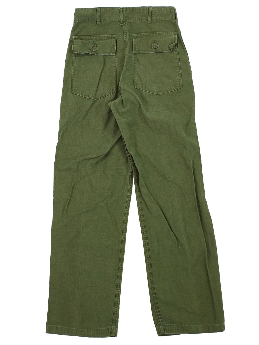 60's～ U.S.ARMY ベイカーパンツ ボタンフライ 表記(30x33) | すべての