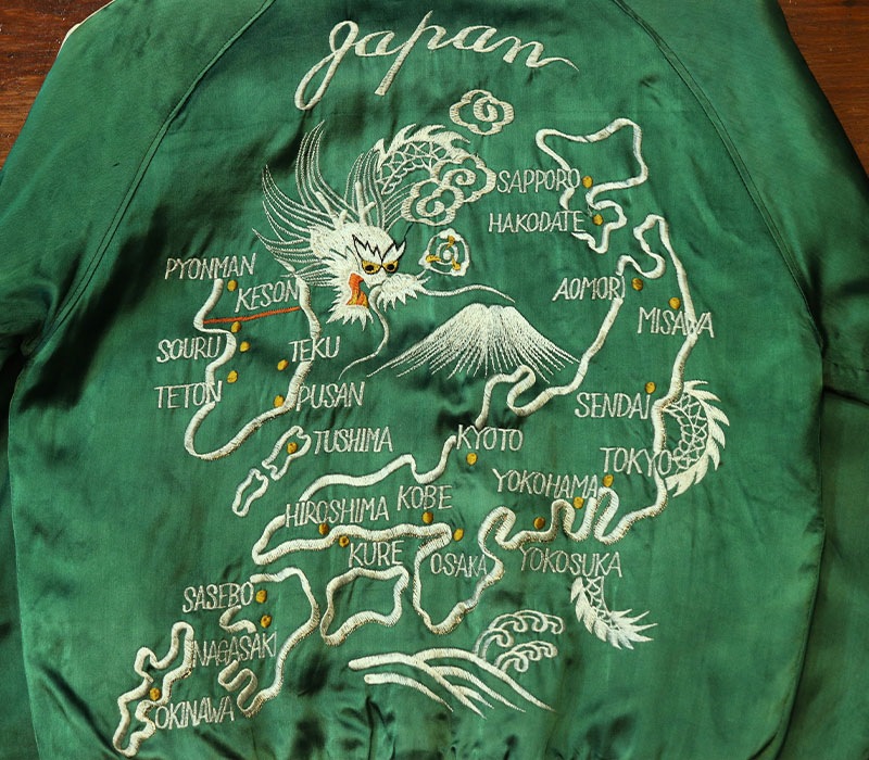 1950s SOUVENIR JACKET , Size L