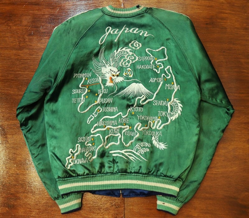 1950s SOUVENIR JACKET , Size L | NEW ITEM | | BerBerJin WebStore