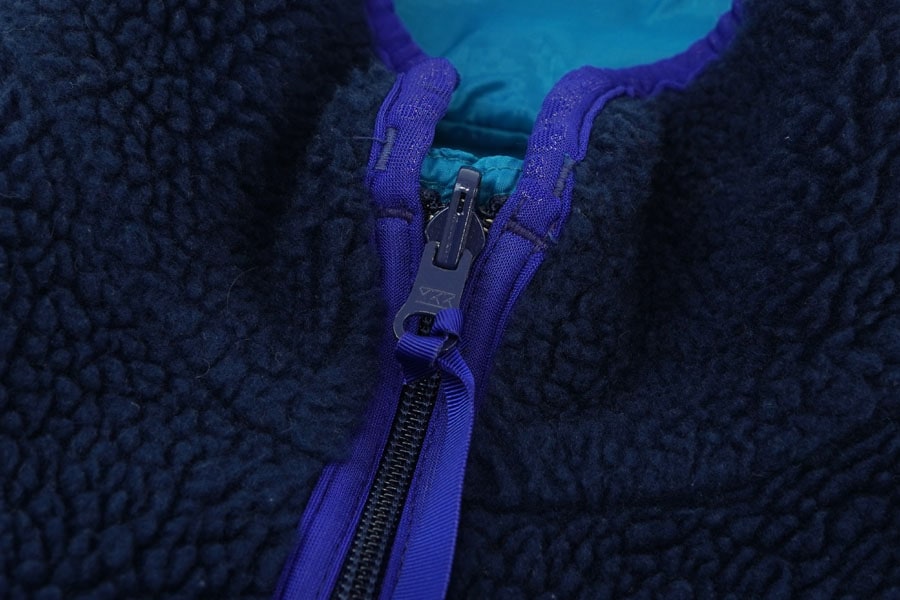 92 パタゴニア パイルグリセードプルオーバー サファイア 表記(M) USA