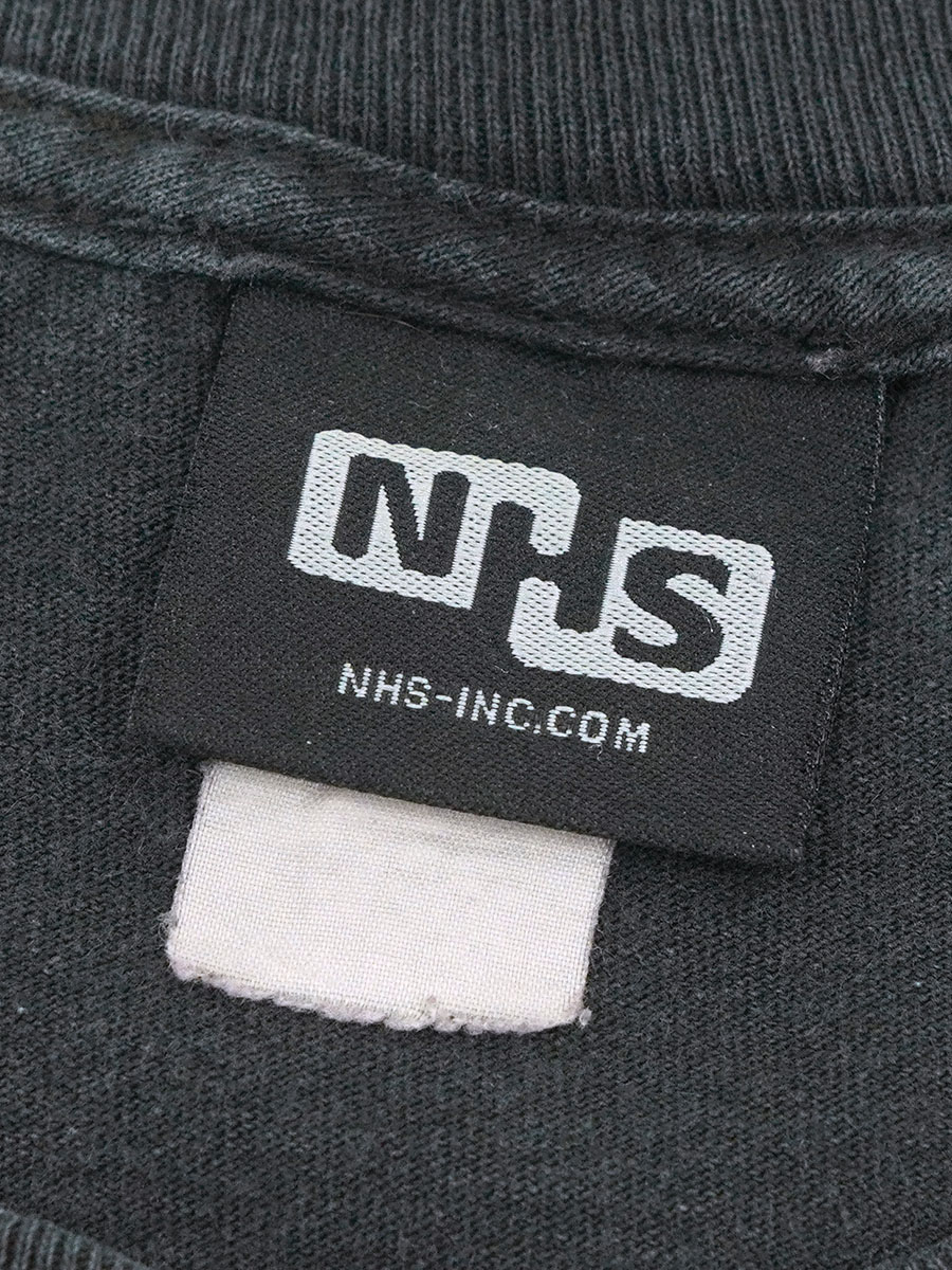 90's～ NHS ''INDEPENDENT TRUCK COMPANY'' Tシャツ ブラック 実寸(XL