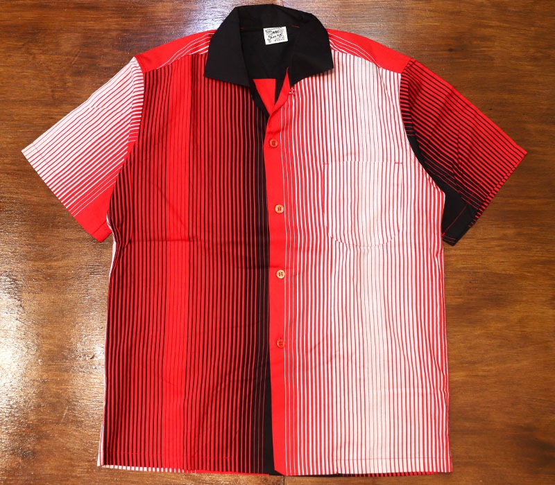 1950s DEAD STOCK , S/S COTTON SHIRT , Size Ｓ