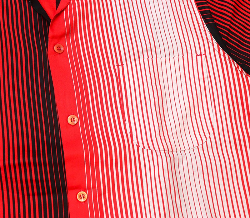 1950s DEAD STOCK , S/S COTTON SHIRT , Size Ｓ