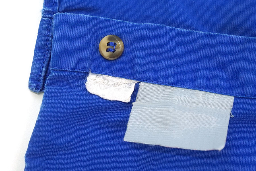 90's パタゴニア 100％コットン ロングスリーブシャツ ブルー 表記(M)