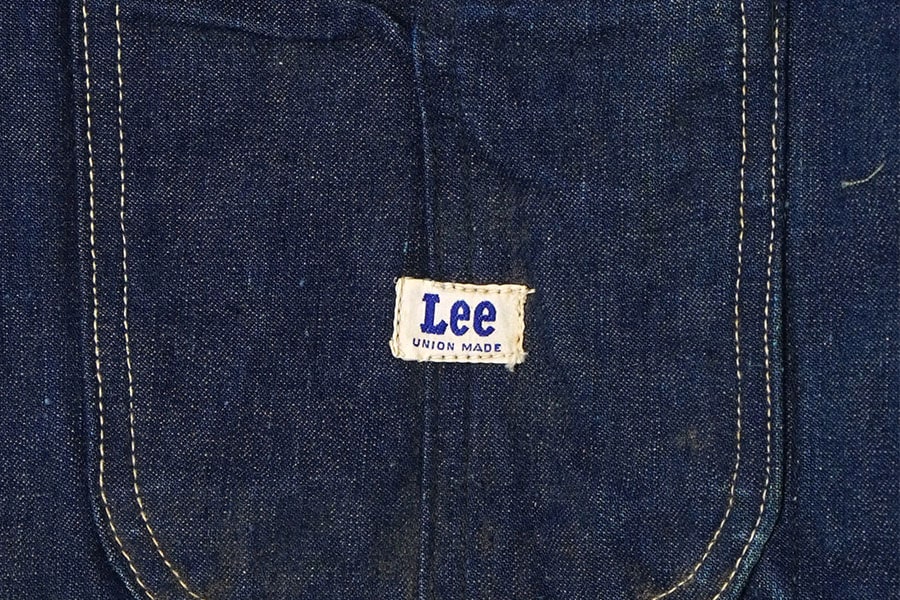 50's Lee 91-J ロングL デニムカバーオール 濃紺 表記(50) ビッグ