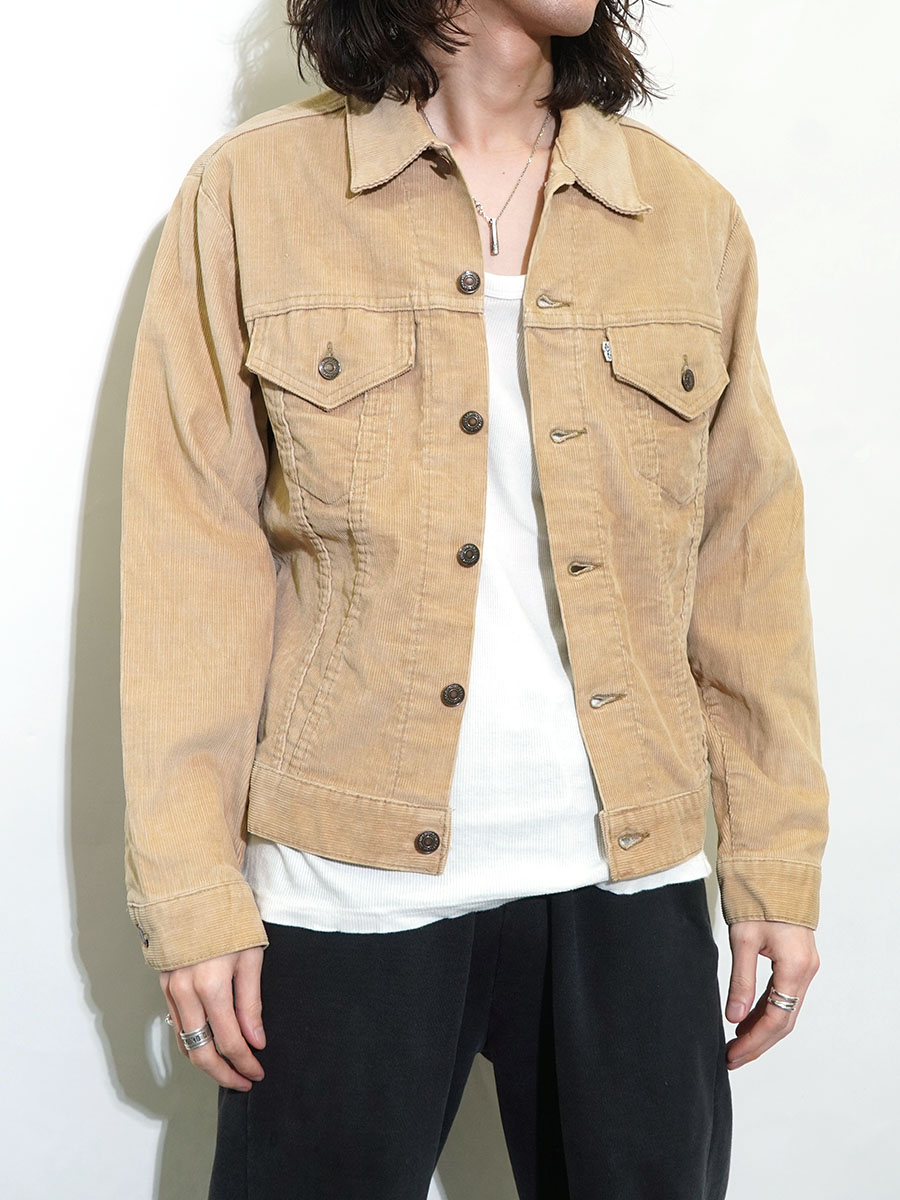 70's Levi's 70505 コーデュロイジャケット ベージュ 表記(40)