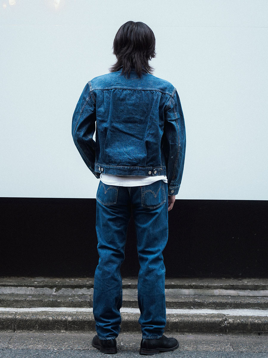 50's Levi's 507XX 濃紺 実寸(40位)