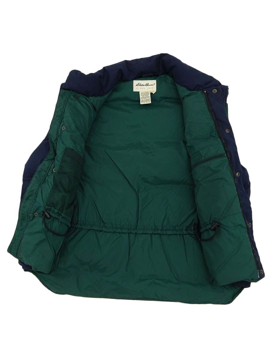 Eddie Bauer グリーンダウンベスト Eddie Bauer｜エディーバウアー（メンズ）のダウンベスト