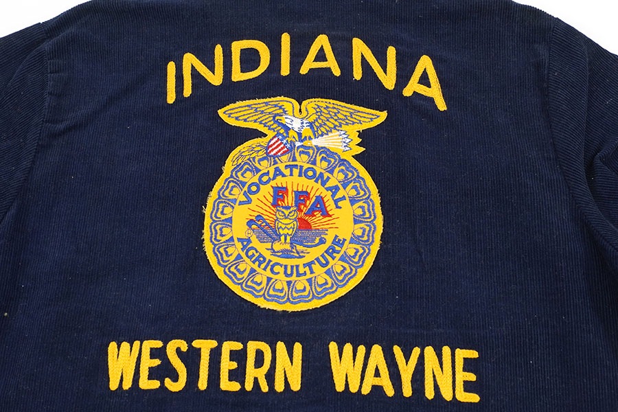 70's NATIONAL FFA ''INDIANA WESTERN WAYNE'' FFAジャケット 表記(44