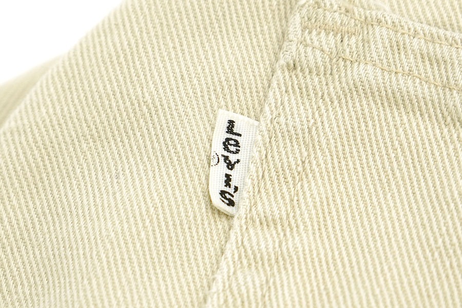 70's Levi's 519 コットンツイルパンツ アイボリー 表記(33x30)