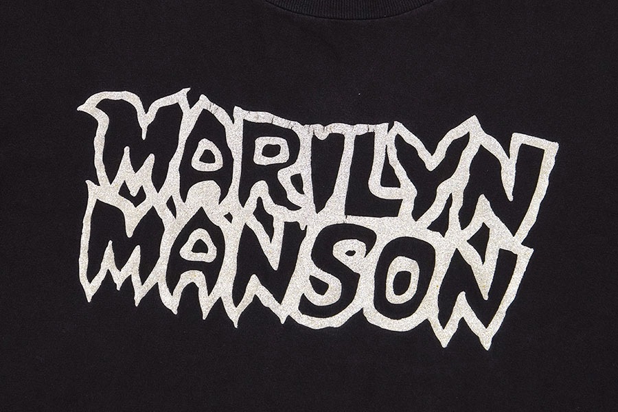 90's WINTERLAND MARILYN MANSON ''EVERLASTING COCKSUCKER'' ラメ