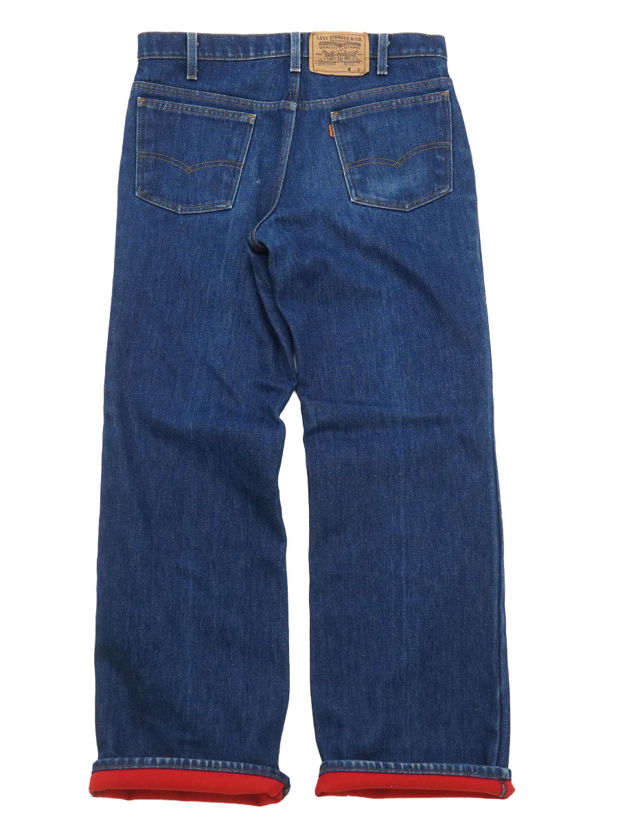 80'S LEVI'S 39103-2517 RED LINER JEANS (SIZE.W34 L32) MADE IN USA