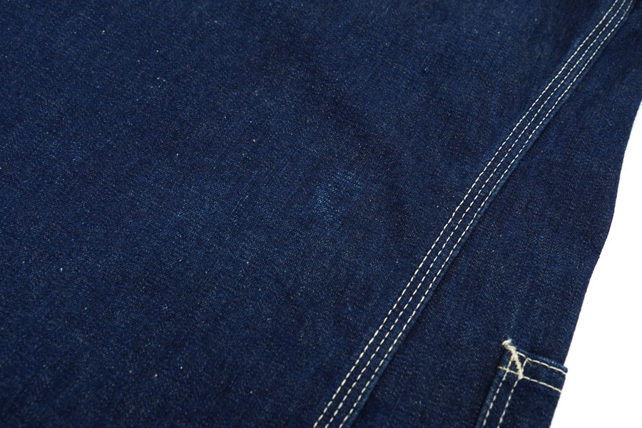 70's Lee プリントタグ デニムカバーオール 実寸(40位) 濃紺極上 | NEW