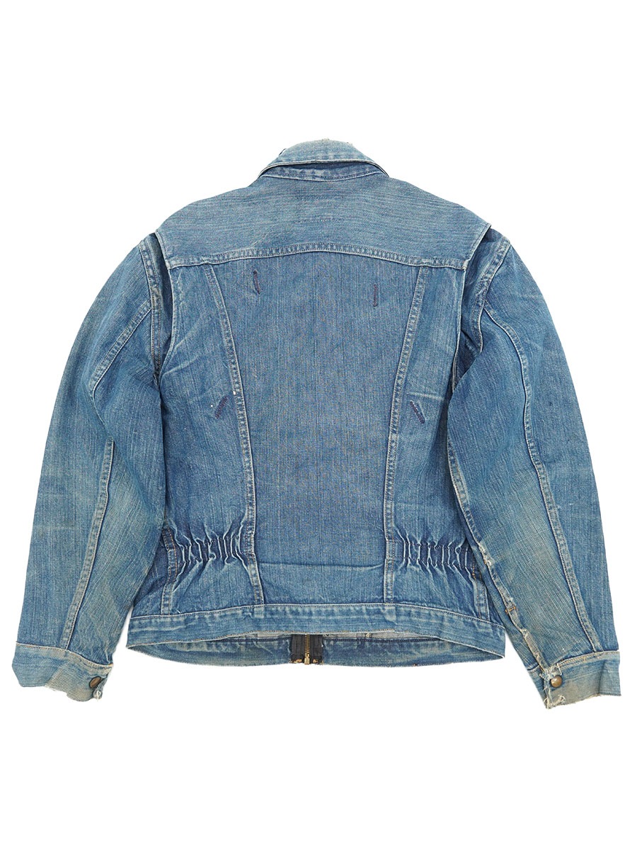 60's Wrangler 縦ベル 11MJZ デニムジャケット ハチノス 表記(42