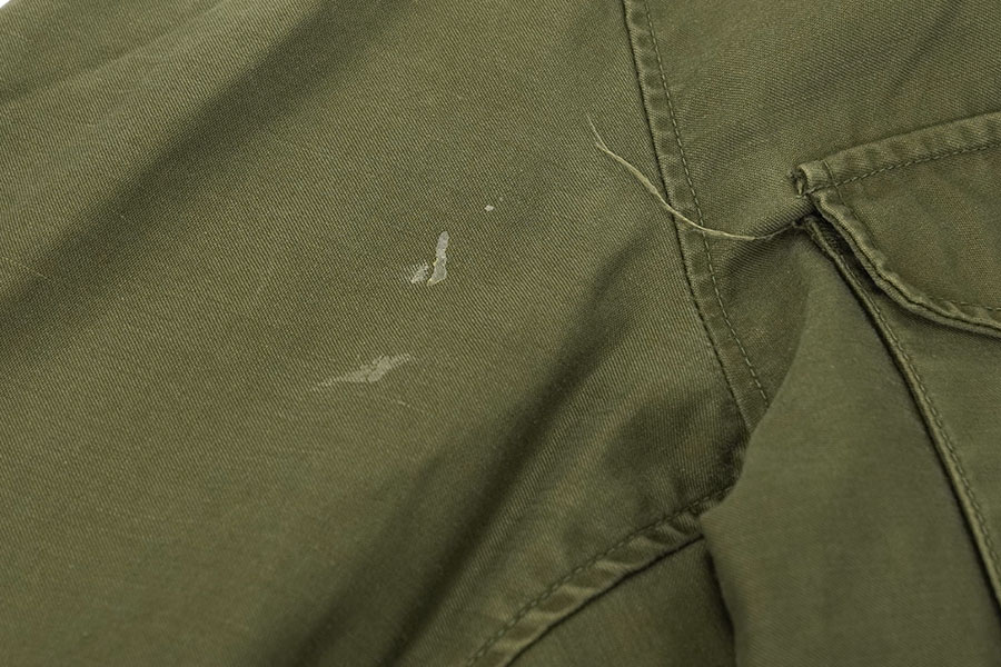 60's U.S.ARMY M-65 フィールドジャケット 1st エポレット無し 実寸(MEDIUM-SHORT位)