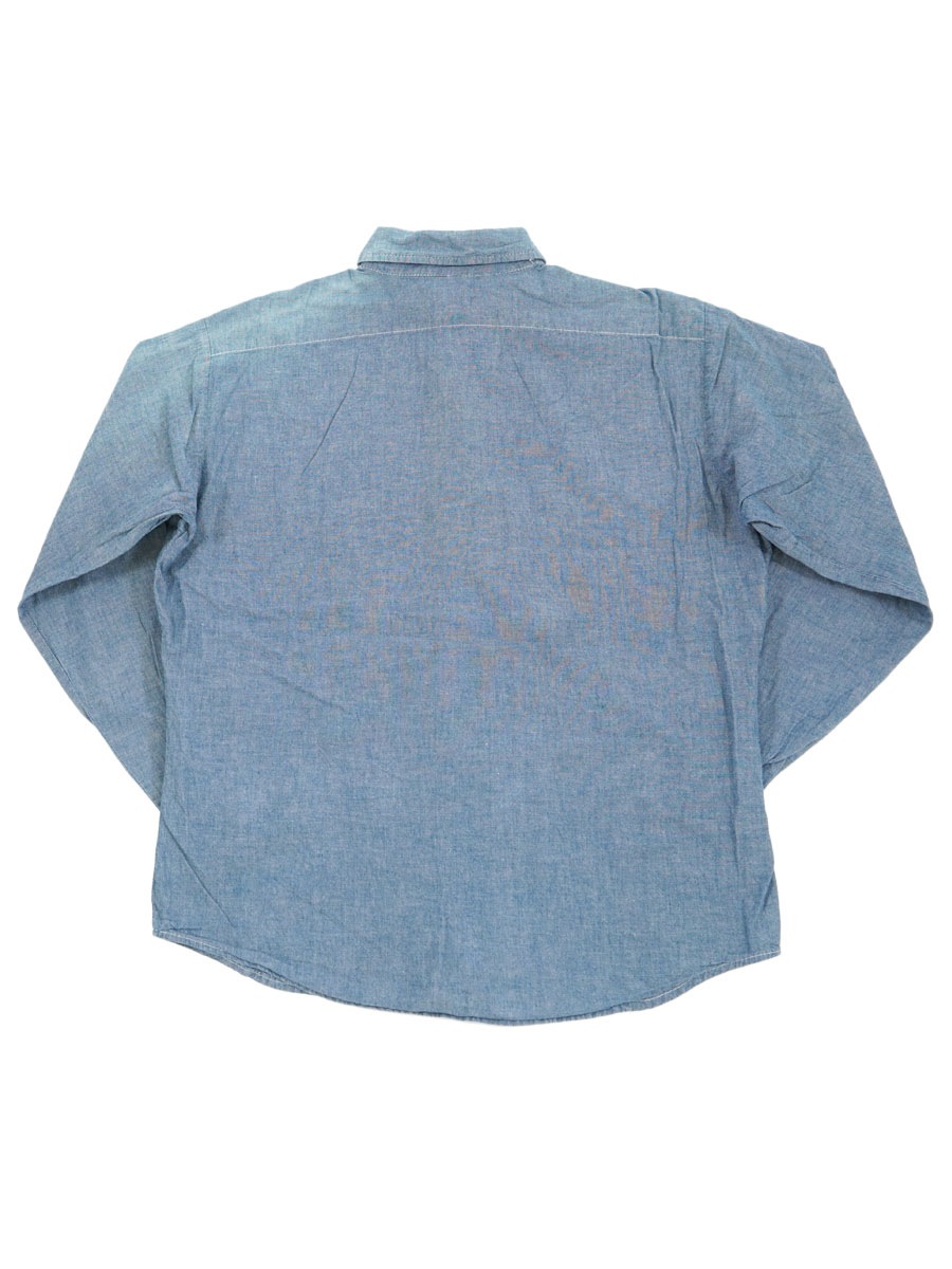 90s USA製 FIVE BROTHER シャンブレーシャツ 90's FIVEBROTHER シャンブレーシャツ 表記(L) | すべての商品