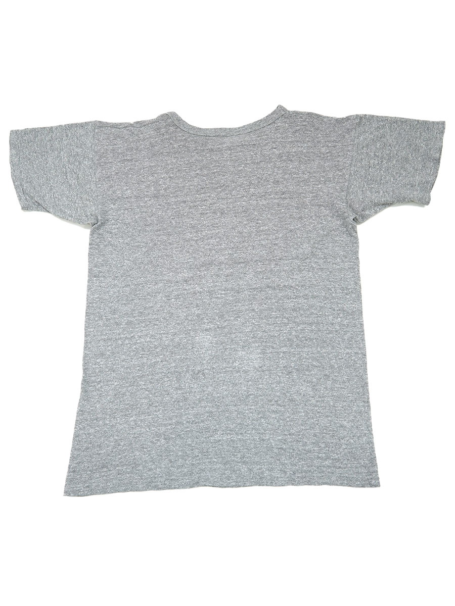 80's トリコタグ チャンピオン ''PHILLIPS ACADEMY'' 3段プリント 霜降りTシャツ 表記(L)