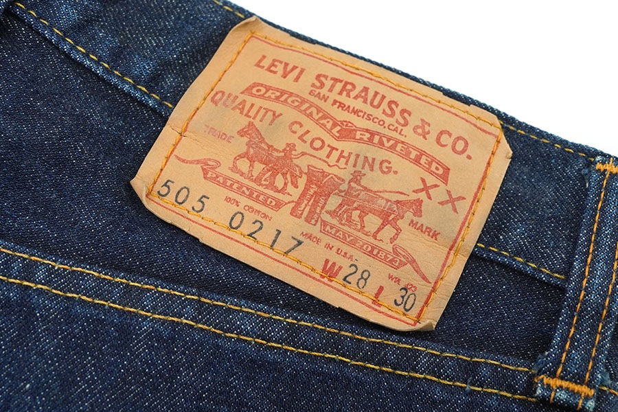 60'S LEVI'S 505 BIG E JEANS (SIZE.W28 L30)