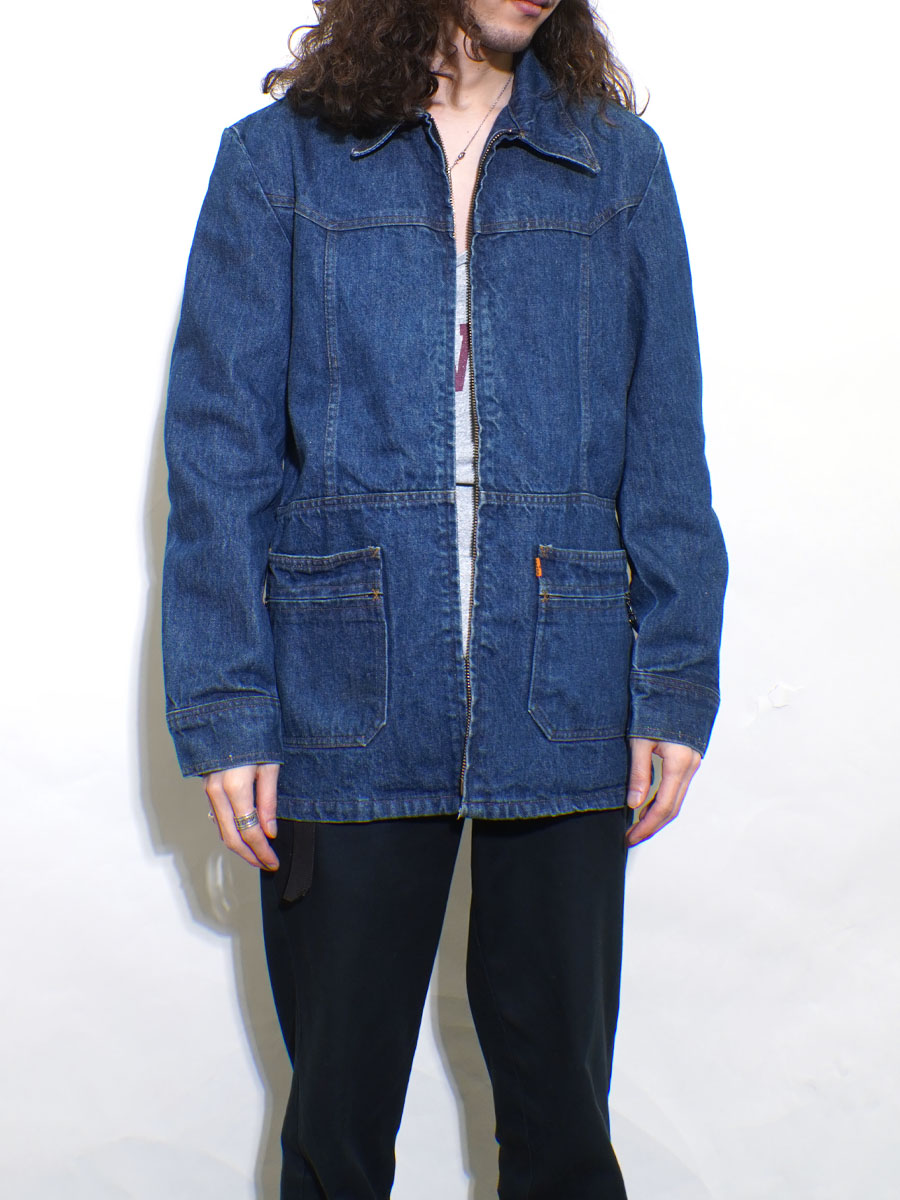 70's 70631 Levi's 2ポケ ジップアップデニムJKT 表記(L) | NEW