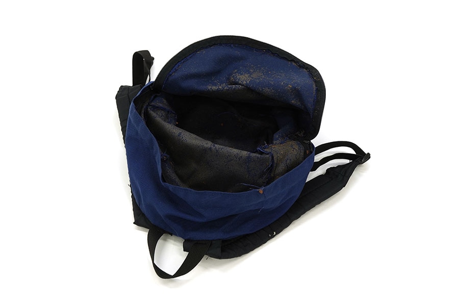 専用　90s OUTDOOR PRODUCTS ネイビー リュック USA製 90's Outdoor Products リュックサック 底レザー ネイビー USA製