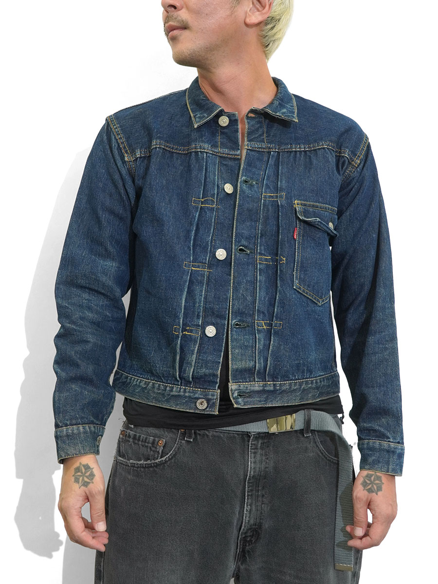 H*I様 Levi's 506XX LVC デニムジャケット 40 40's Levi's 506XX デニムジャケット 濃紺 極上雰囲気 針差しバックル