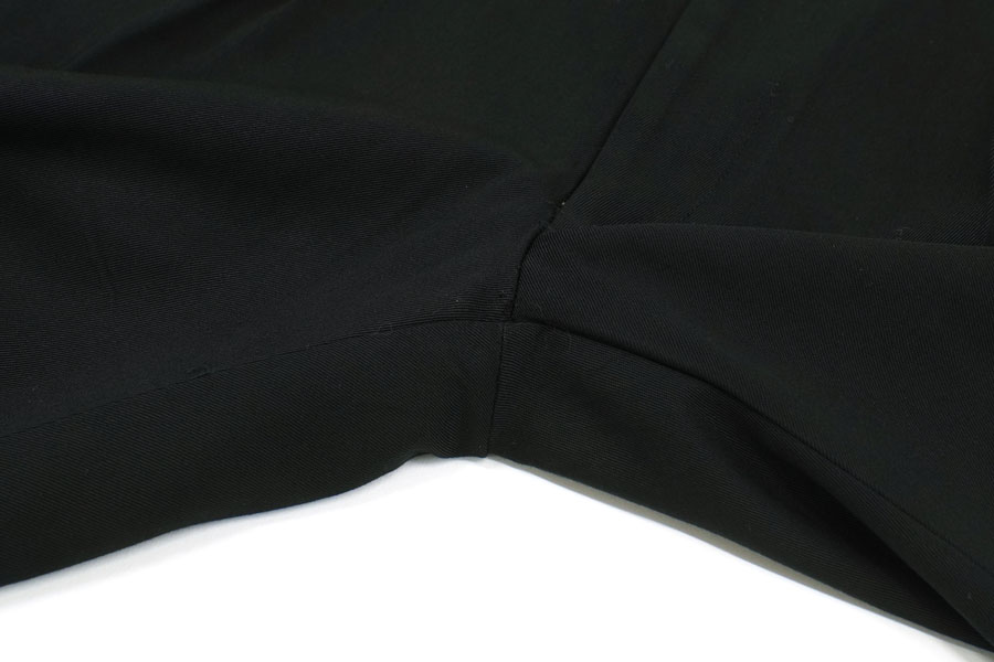 1950'S BLACK × PINK PISTOL PANTS (APPROX.W33 L26)
