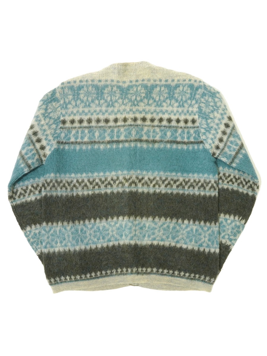 60's～ Jantzen ノルディックボーダー モヘア×ウール ニット