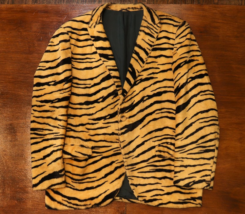 1960s ANIMAL JACKET , TIGER , Size L