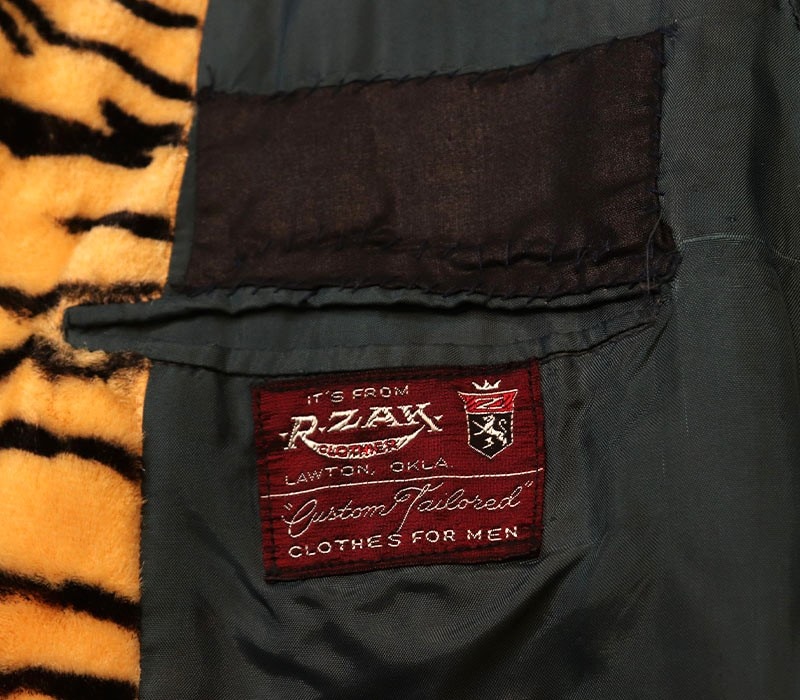 1960s ANIMAL JACKET , TIGER , Size L