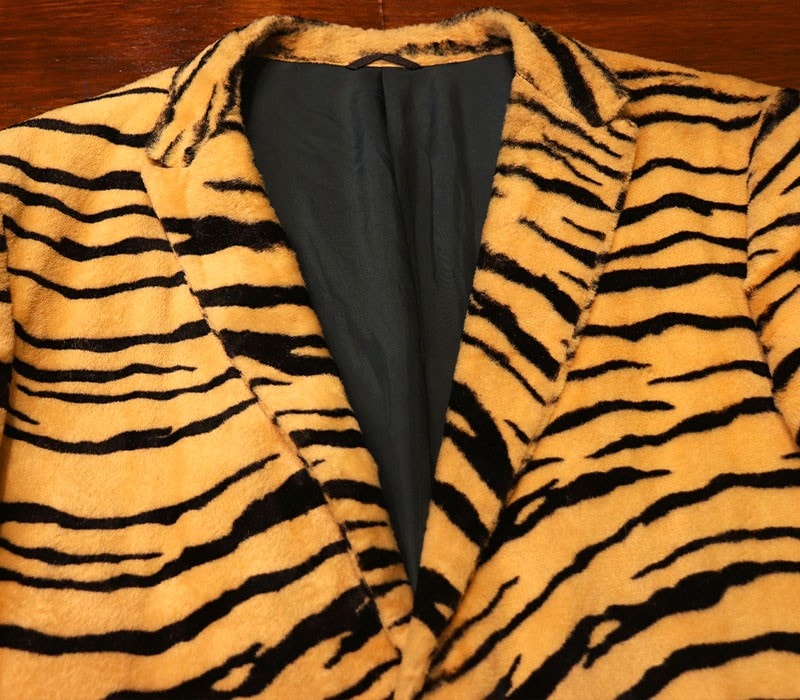 1960s ANIMAL JACKET , TIGER , Size L