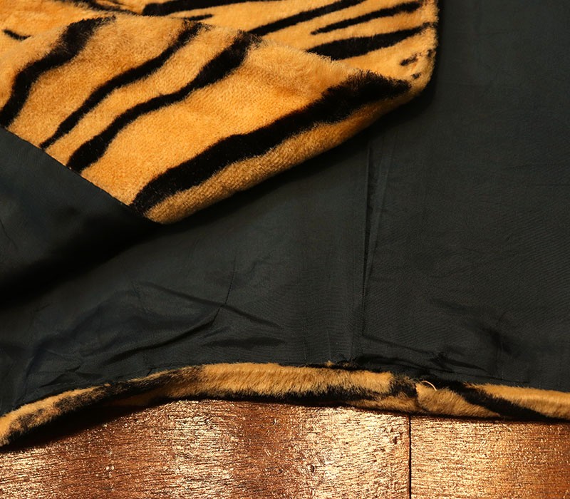 1960s ANIMAL JACKET , TIGER , Size L