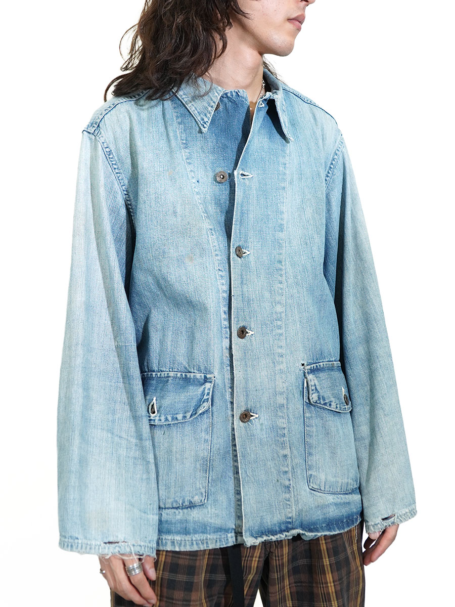 ＵＳアーミーデニムカバーオール４０’s 13スターボタン USアーミーデニムカバーオール40's 13スターボタン