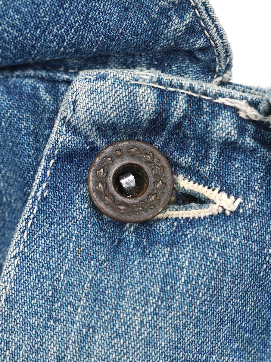 ＵＳアーミーデニムカバーオール４０’s 13スターボタン USアーミーデニムカバーオール40's 13スターボタン