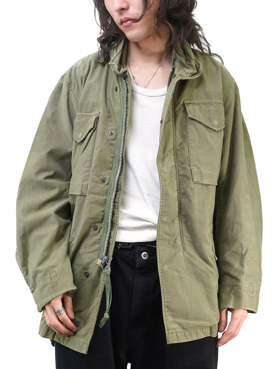 60's U.S.ARMY M-65 フィールドジャケット 1st エポレットなし 実寸