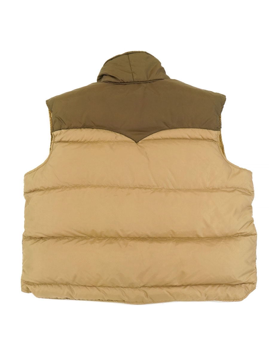 70's COMFY リバーシブル ダウンベスト 実寸(XL位) | すべての商品