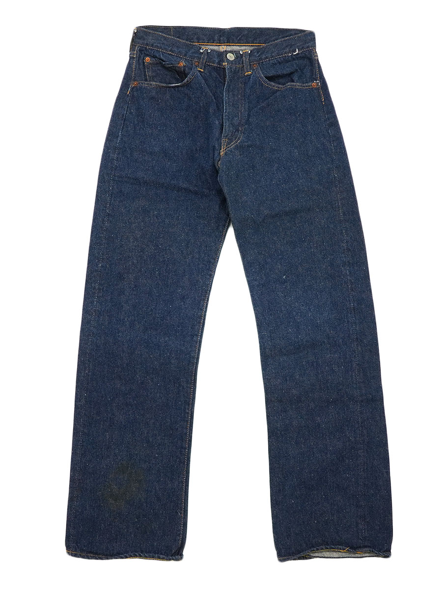 50's Levi's 501ZXX デニムパンツ 真っ紺！表記(30x34) ギャラ