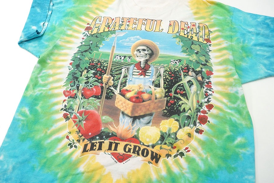 90's LIQUID BLUE ''GRATEFUL DEAD/LET IT GROW'' バンドTシャツ 表記(XL) USA製