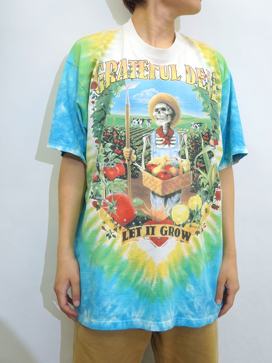 90's LIQUID BLUE ''GRATEFUL DEAD/LET IT GROW'' バンドTシャツ 表記(XL) USA製