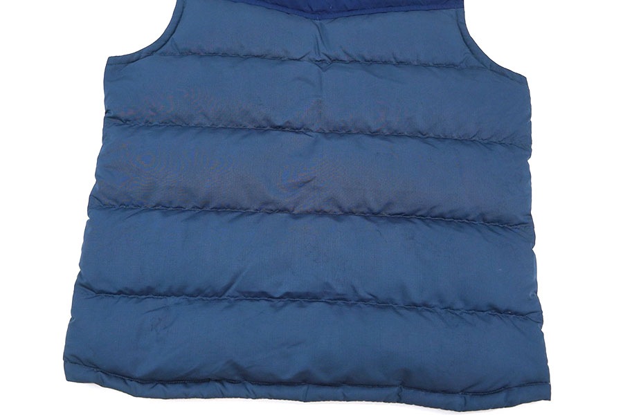 Patagonia スリングショット ダウンベスト 切替 ブルー 青 パタゴニア