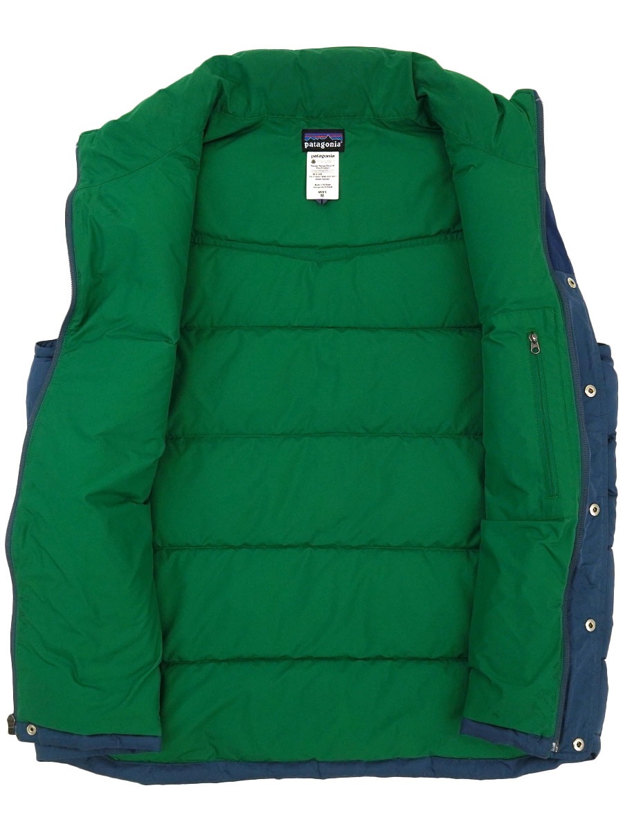 patagonia スリングショット ダウン ベスト 美品　廃盤　ブルー　M patagonia スリングショット ダウン ベスト 美品 廃盤 ブルー M