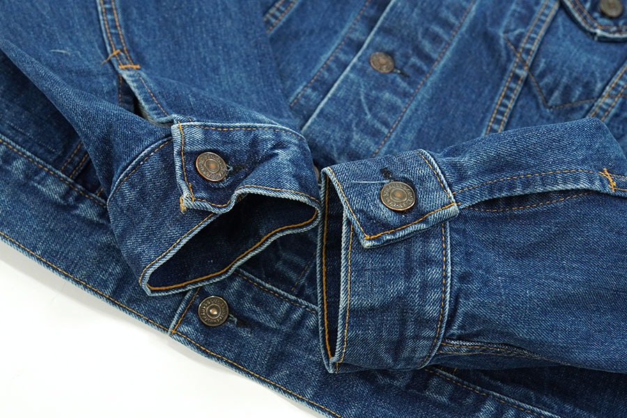70's Levi's 70505 スモールe デニムジャケット 良雰囲気 実寸(44位