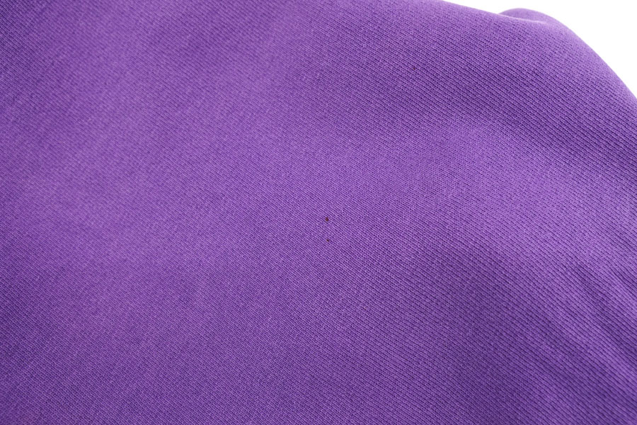 90's 刺繍タグ チャンピオンRW 無地 紫 表記(XL) 目なし USA製