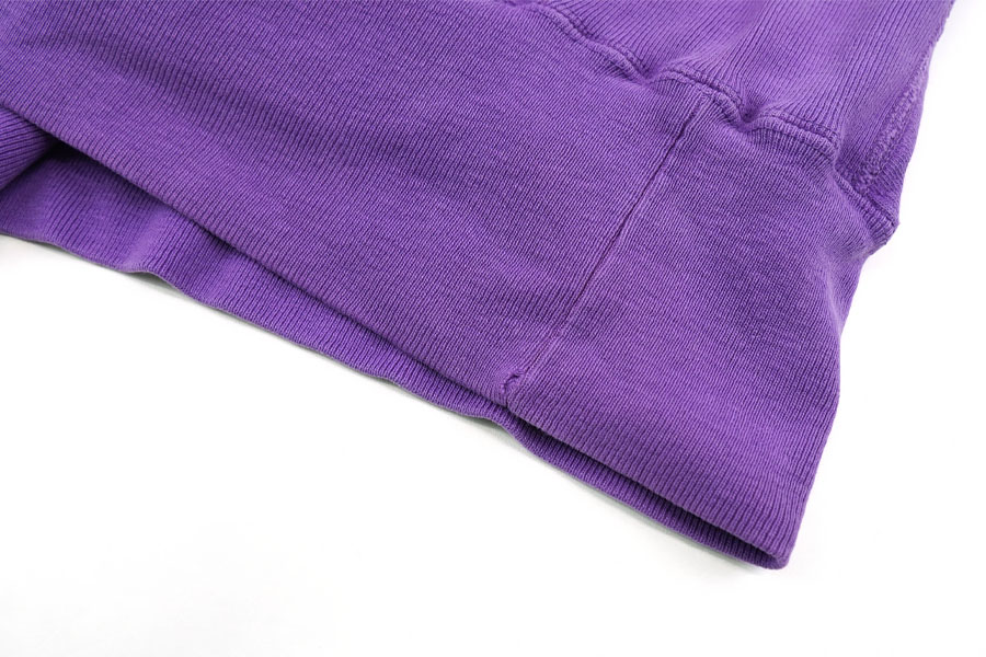 90's 刺繍タグ チャンピオンRW 無地 紫 表記(XL) 目なし USA製