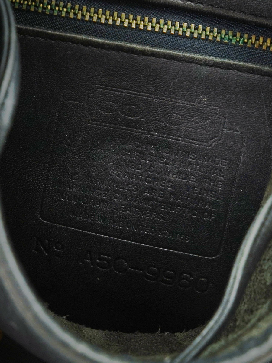 COACH LEATHER MINI BACKPACK MADE IN USA