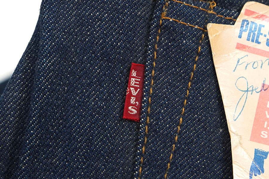 70's Levi's 505 BIG-E デニムパンツ 真っ紺 大文字表記 赤耳！ 表記