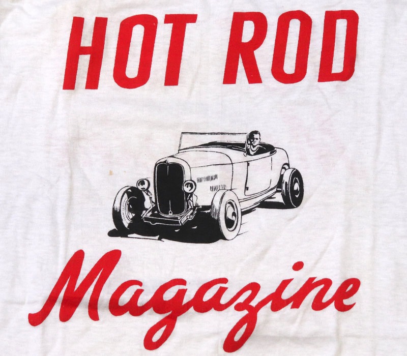 1960s DEAD STOCK , HOT ROD Magazine , Size L